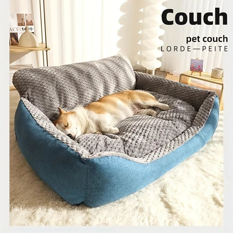 Large I YAN XXL dog sofa bed with soft, comfortable materials, perfect for all seasons and suitable for big dogs.