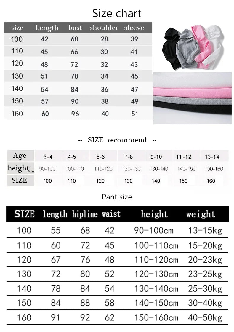 Kpop Demon Hunters Kids Cartoon Print Hoodie And Pants Set 2pcs Tracksuit Casual  Clothing for Boys And Girls 2-13 Years