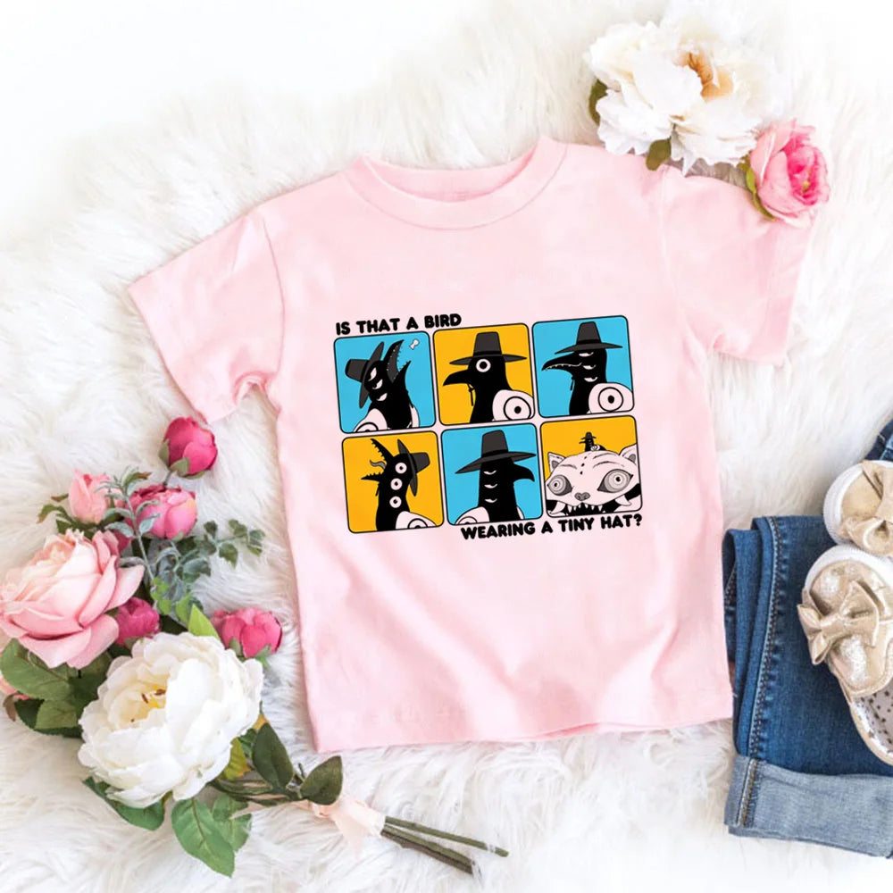 Fashion Movie Kids T-shirt KPop Demon Hunters  Funny Gift for Fans Tshirt K-Pop Demon Hunters Clothes Cool Girls Tee Top