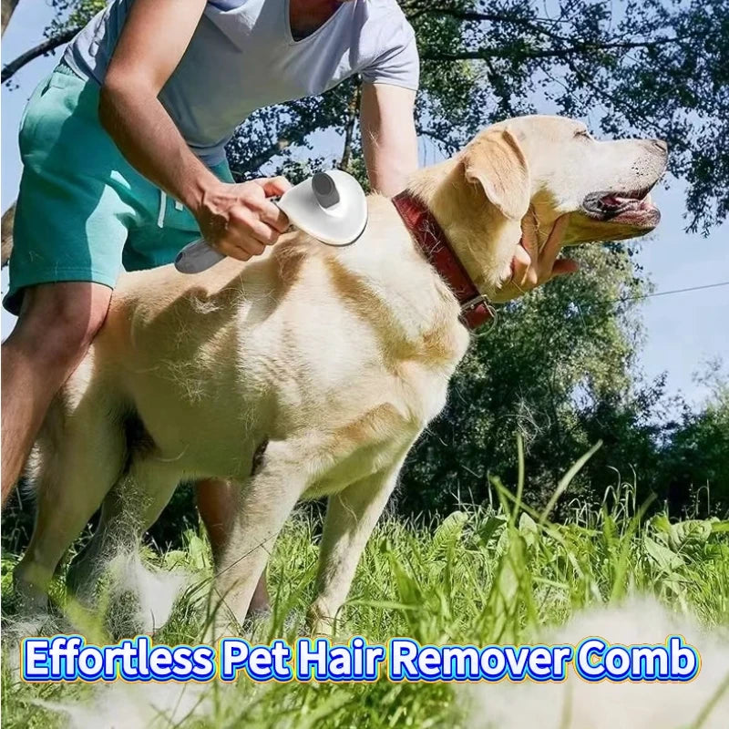Self Cleaning Pet Brush for Dogs Cats Hair Remover Grooming Comb Dematting Tool Puppy Kitten Shedding Grooming Brush Pet Supply
