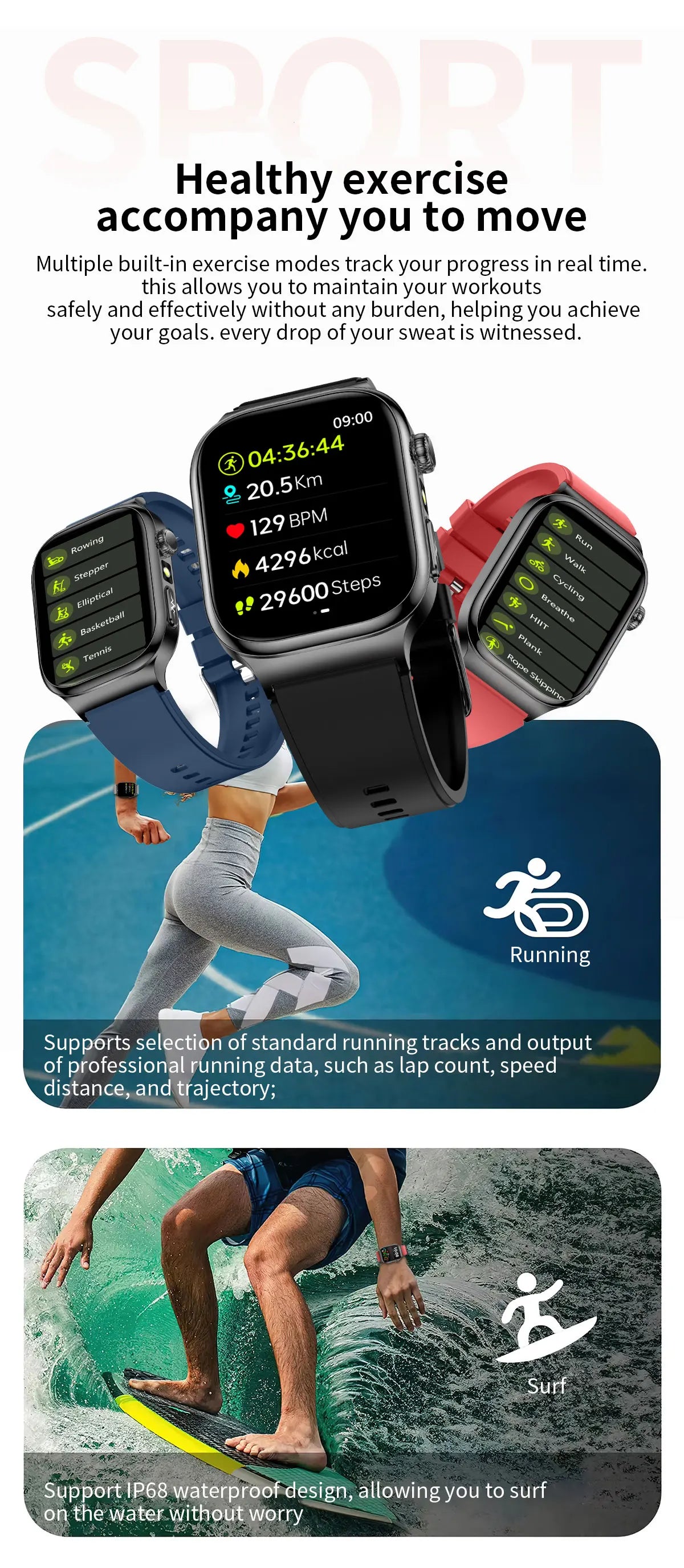 2025 New Precision detection ECG+PPG Uric acid Blood Fat SmartWatch Men Blood Pressure Blood oxygen Voice Call Health Smartwatch