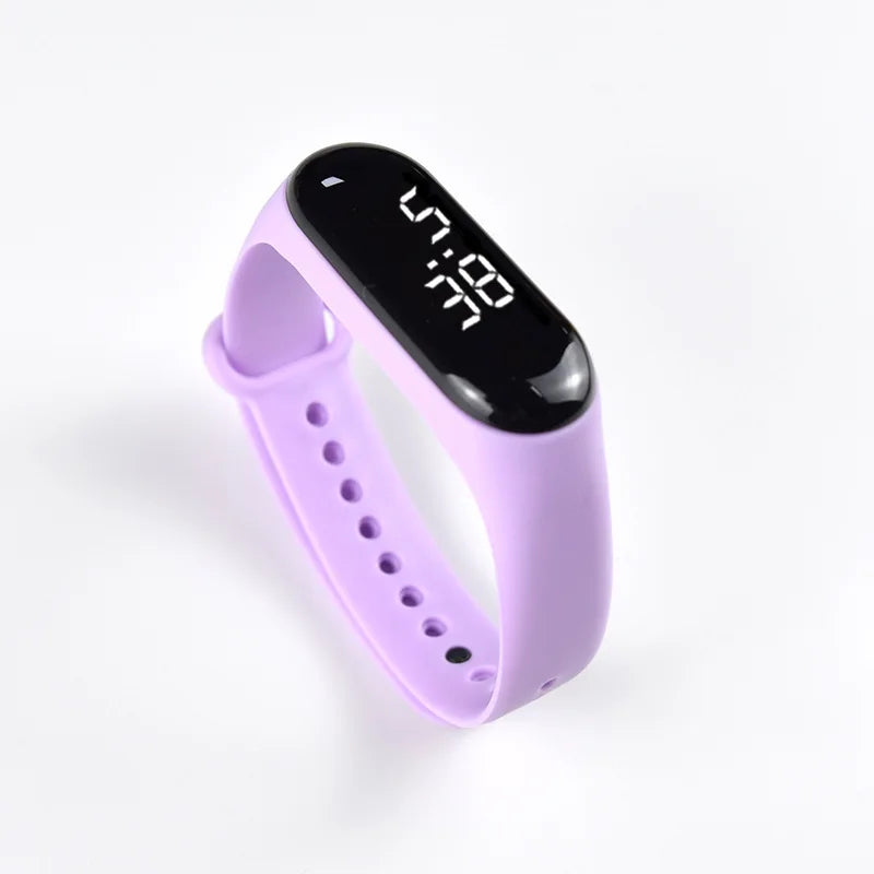 Fashion Digital Children's Watch Touch LED – Waterproof Sport Wristband Bracelet for Girls & Boys - I YAN