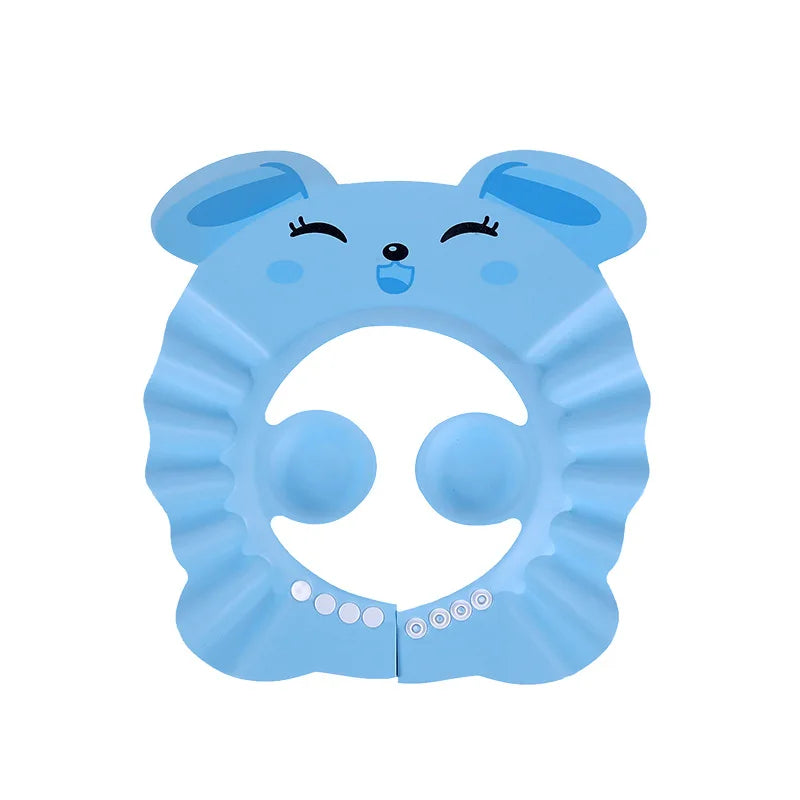 Baby Shower Cap – Adjustable Waterproof Shampoo Hat for Babies & Toddlers - I YAN