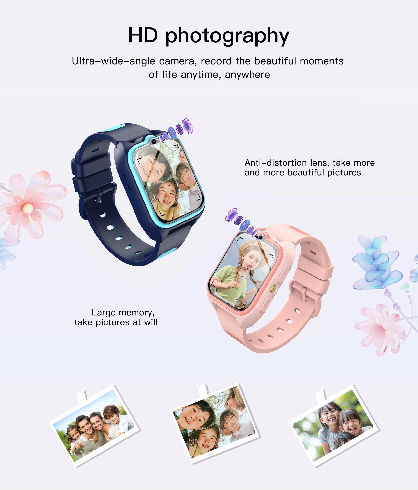 Blackview Z30 kids smartwatch with touchscreen, GPS, LBS, WiFi, 4G video calling, and AI positioning from I YAN.