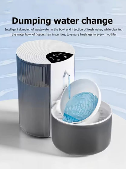 Pet Intelligent Water Dispenser, Clean And Dirty Separation, Dumping Type, Automatic Water Dispenser For Cats, Large Capacity