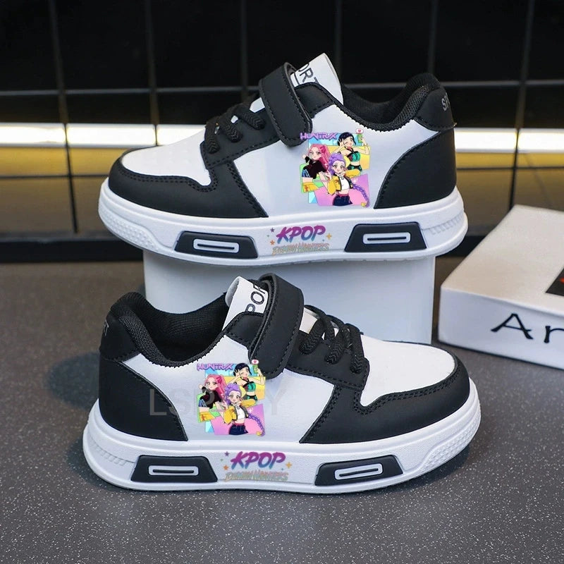 Hot Children's Fashion Casual Shoes Kids Student New Design White Sport Shoes Boys Girls Anti-slip Outdoor Breathable Sneakers