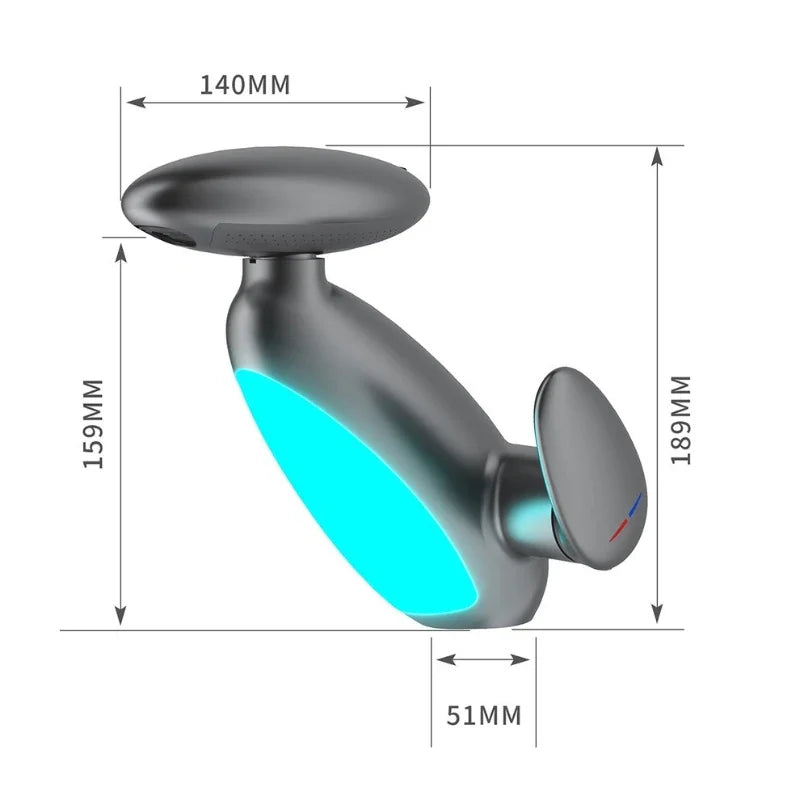 LED Basin Faucet Multi Functional Water Outlet Cold and Hot Desktop Installation Heavy Tap