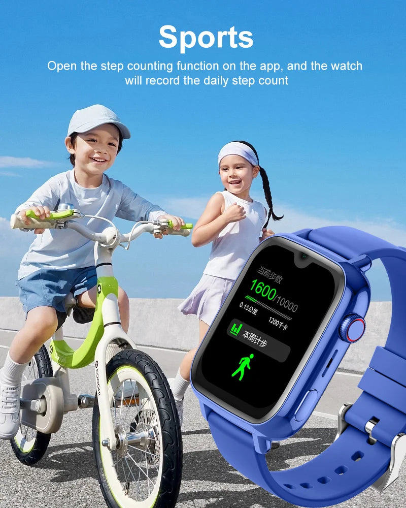 Wonlex 4G Watch Kids GPS WiFi Location KT34 Video Call SOS Alert Tracker Monitor Google Store Game Children's smart watch 2025