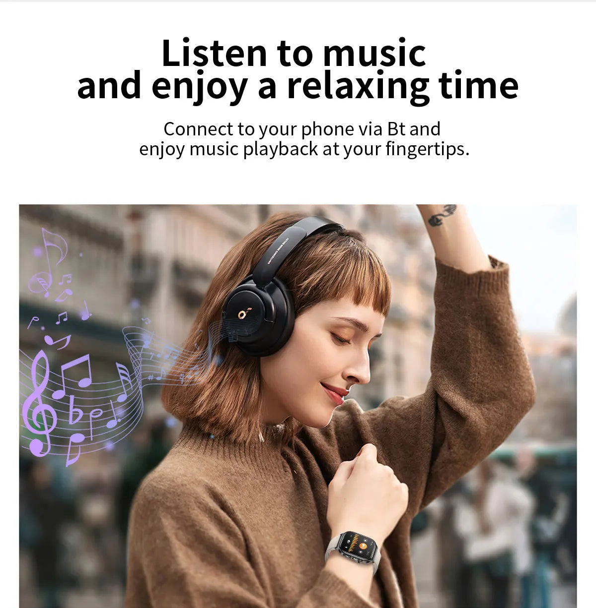 2025 New Precision detection ECG+PPG Uric acid Blood Fat SmartWatch Men Blood Pressure Blood oxygen Voice Call Health Smartwatch