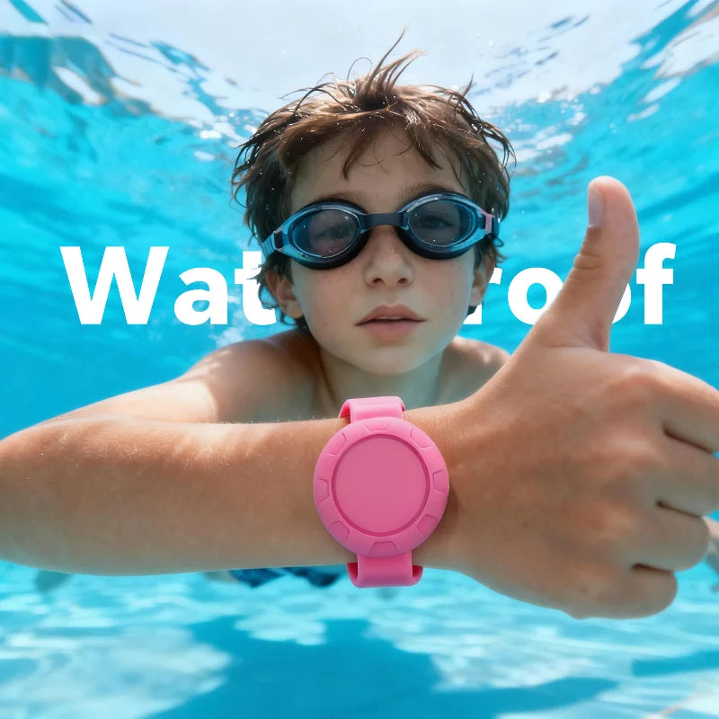 Children's GPS Tracker Wristband Waterproof Locator – Compatible with Xiaomi Huawei Android for Kids & Pets - I YAN