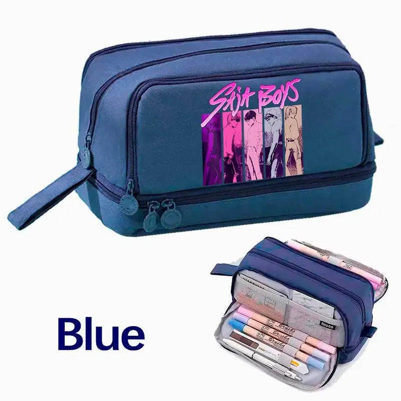 Demon Hunters Pencil Case – Multi-Functional Stationery Storage Bag - I YAN