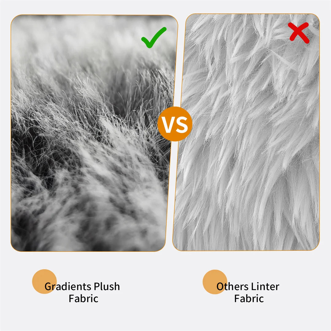 I YAN 180cm long giant dog bed with plush cover, foldable orthopedic pet bed for large dogs, calming and comfortable.