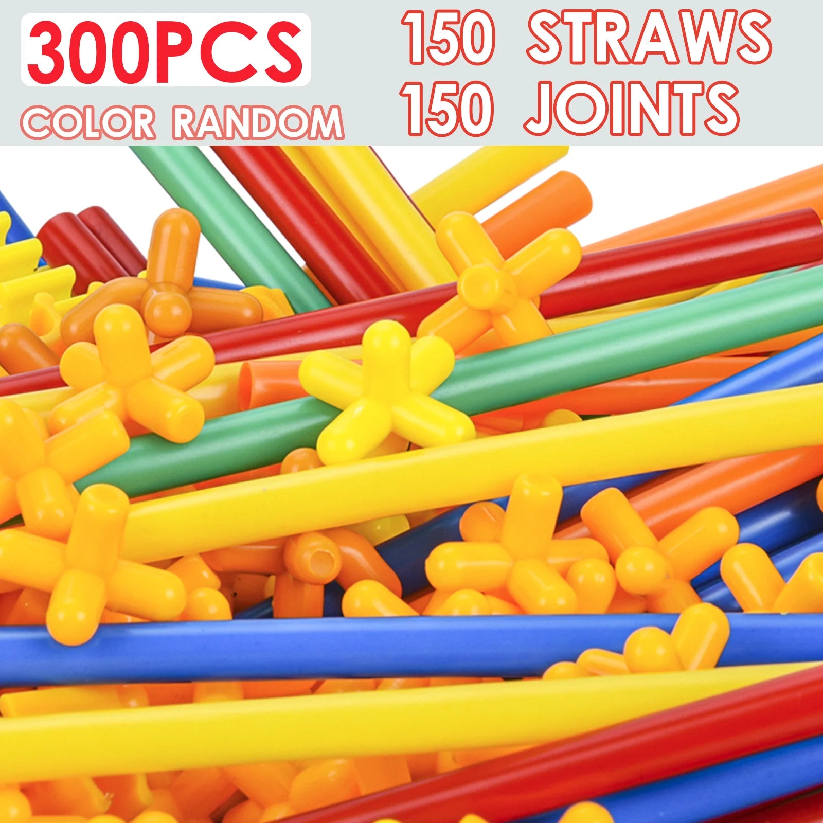 Yiqu Soft Straw Magic Smart Stick Building Block Construction Puzzle Diy Home School Children'S Toy Construction Puzzle Hallowee