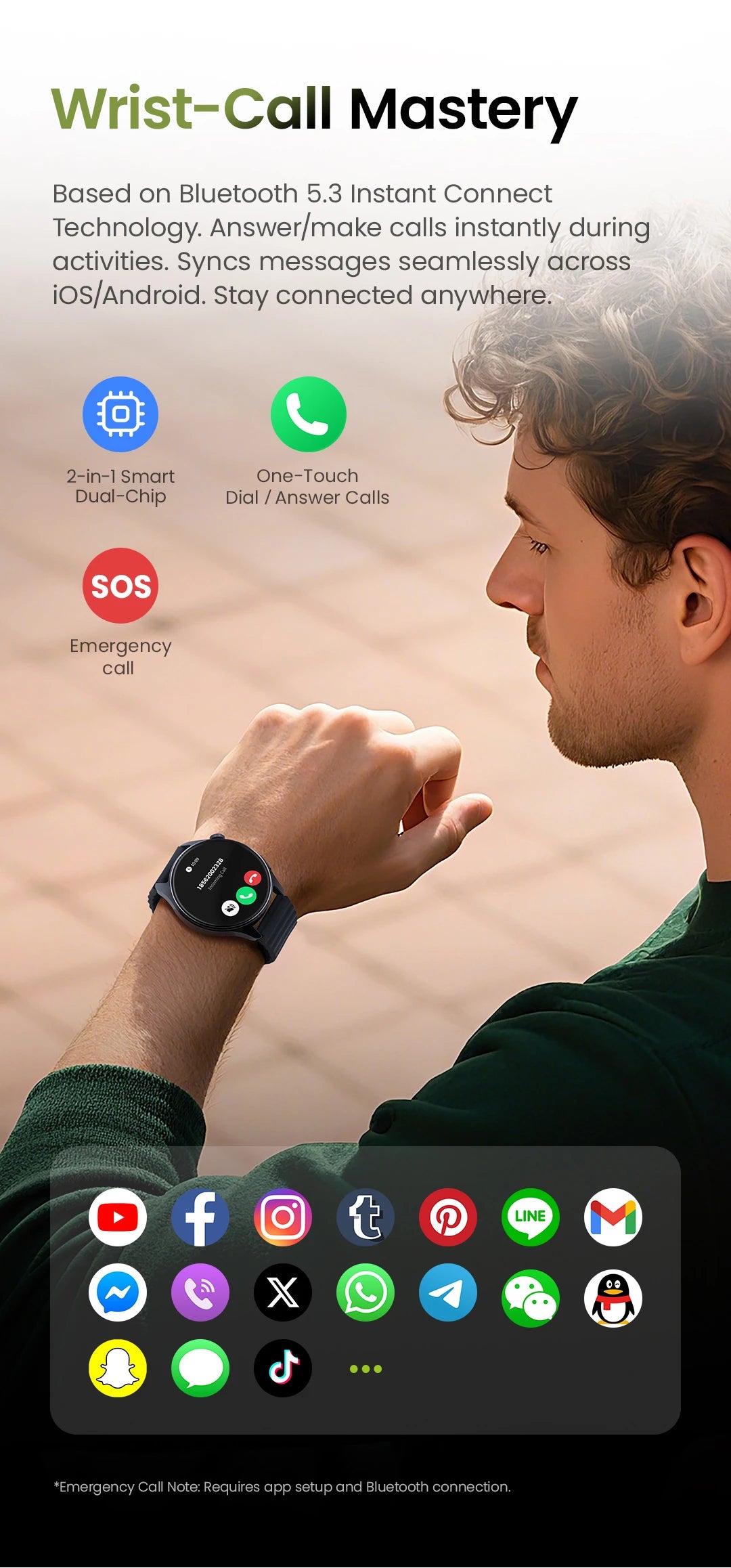 Watch 4S GPS Smartwatch 1.43” HD AMOLED Display 5 Satellite GPS Positioning 120+ Workout Modes Sport Fitness Smart Watch
