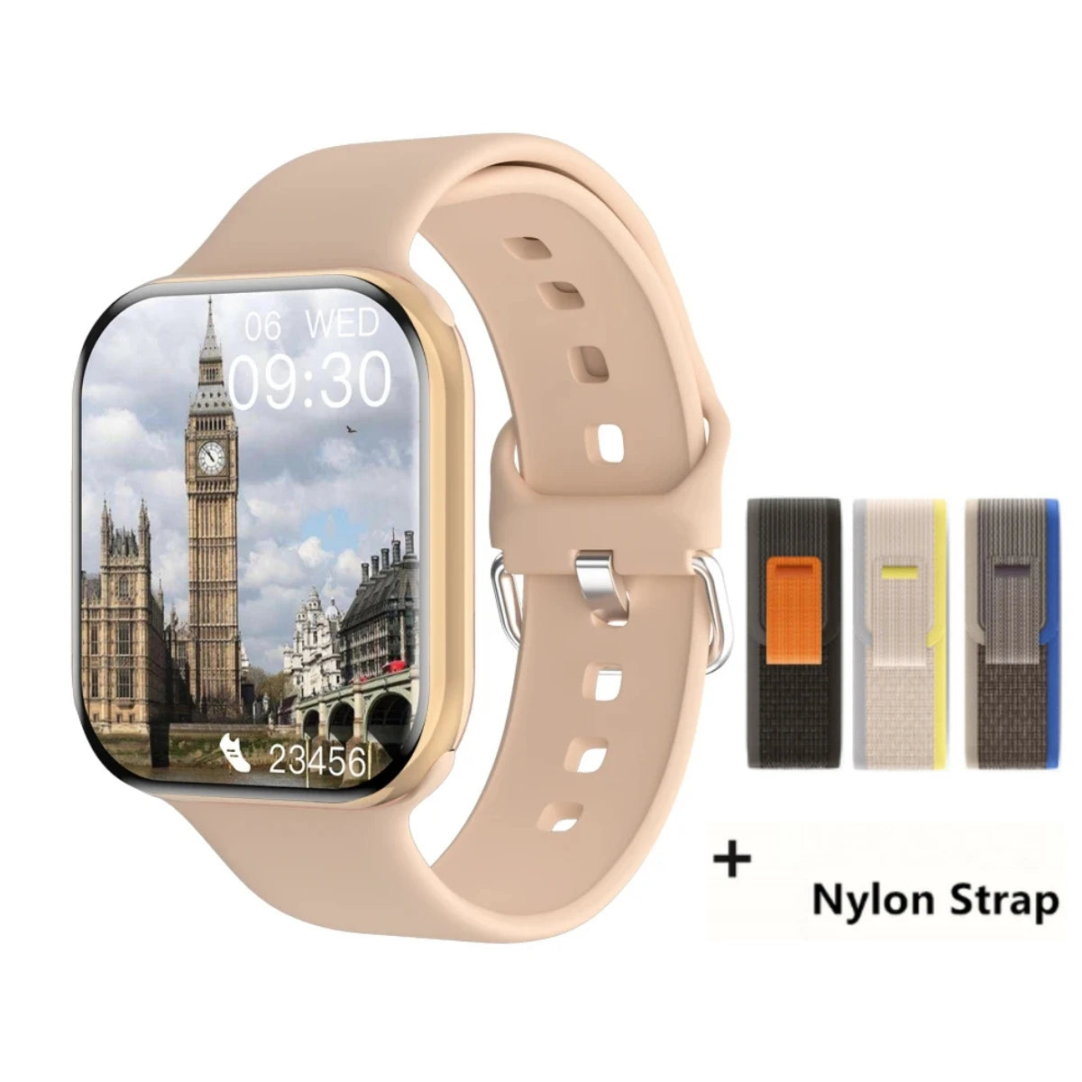 2026 Series 10 GPS Smart Watch – Bluetooth Call Heart Rate Blood Oxygen NFC IP68 Waterproof Smartwatch for Apple & Android - I YAN
