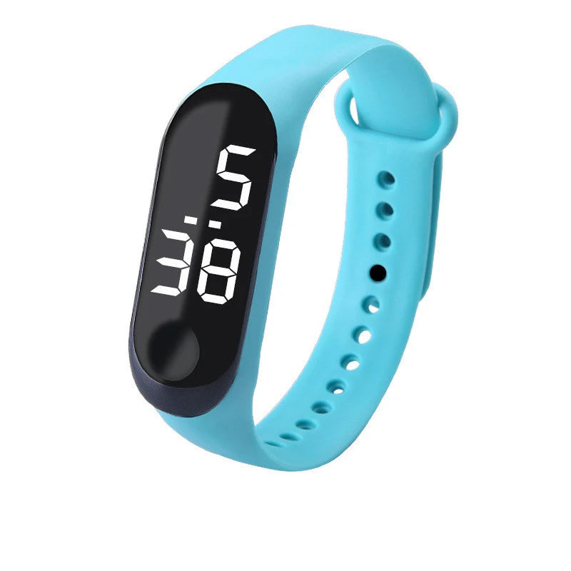 Fashion Digital Children's Watch Touch LED – Waterproof Sport Wristband Bracelet for Girls & Boys - I YAN