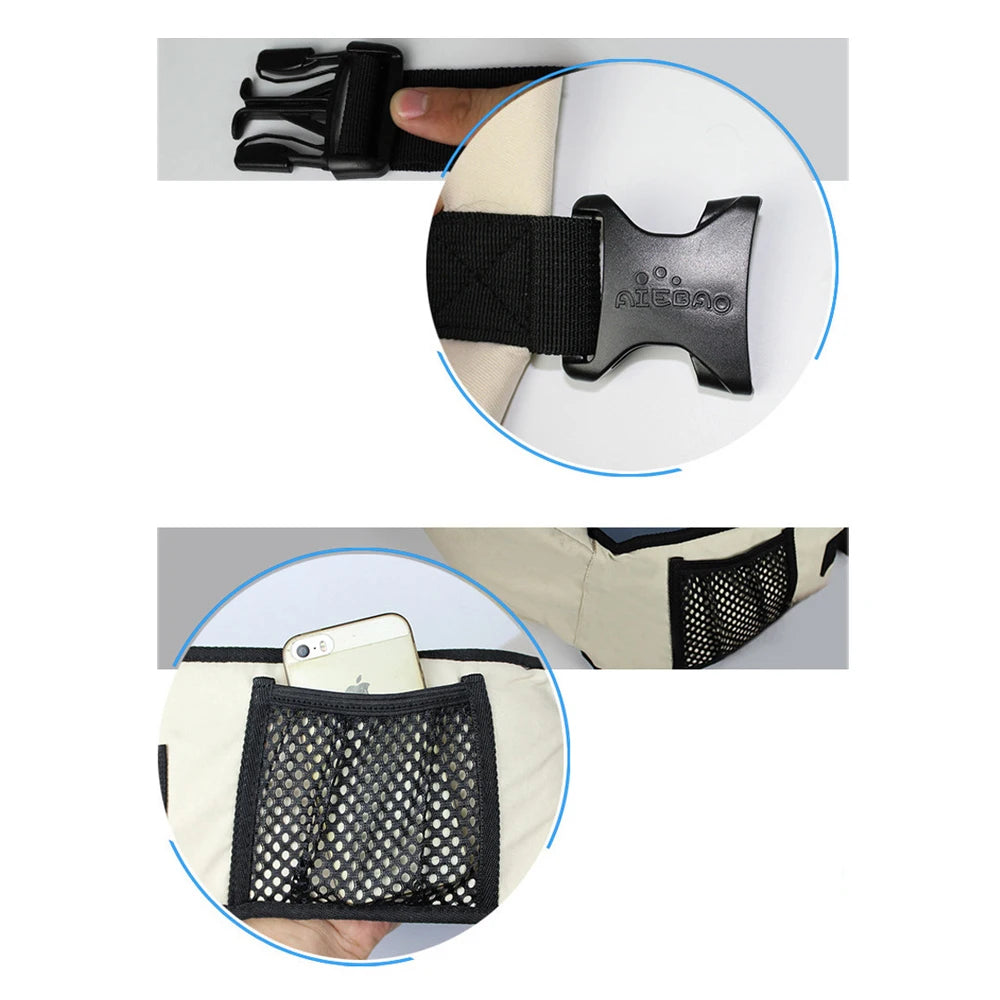 Baby Carrier Waist Stool CPC/CE Certified High Quality – Hip Seat Backpack Sling for Safe Carrying - I YAN