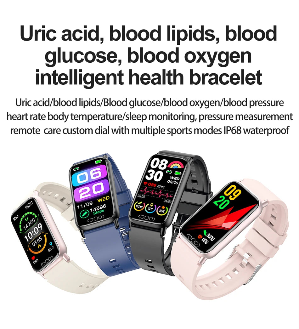 New Original SmartWatch Men Bluetooth Call Sports Smartwatch Heart Rate Health Temperature Monitoring Women For Android IOS 2025