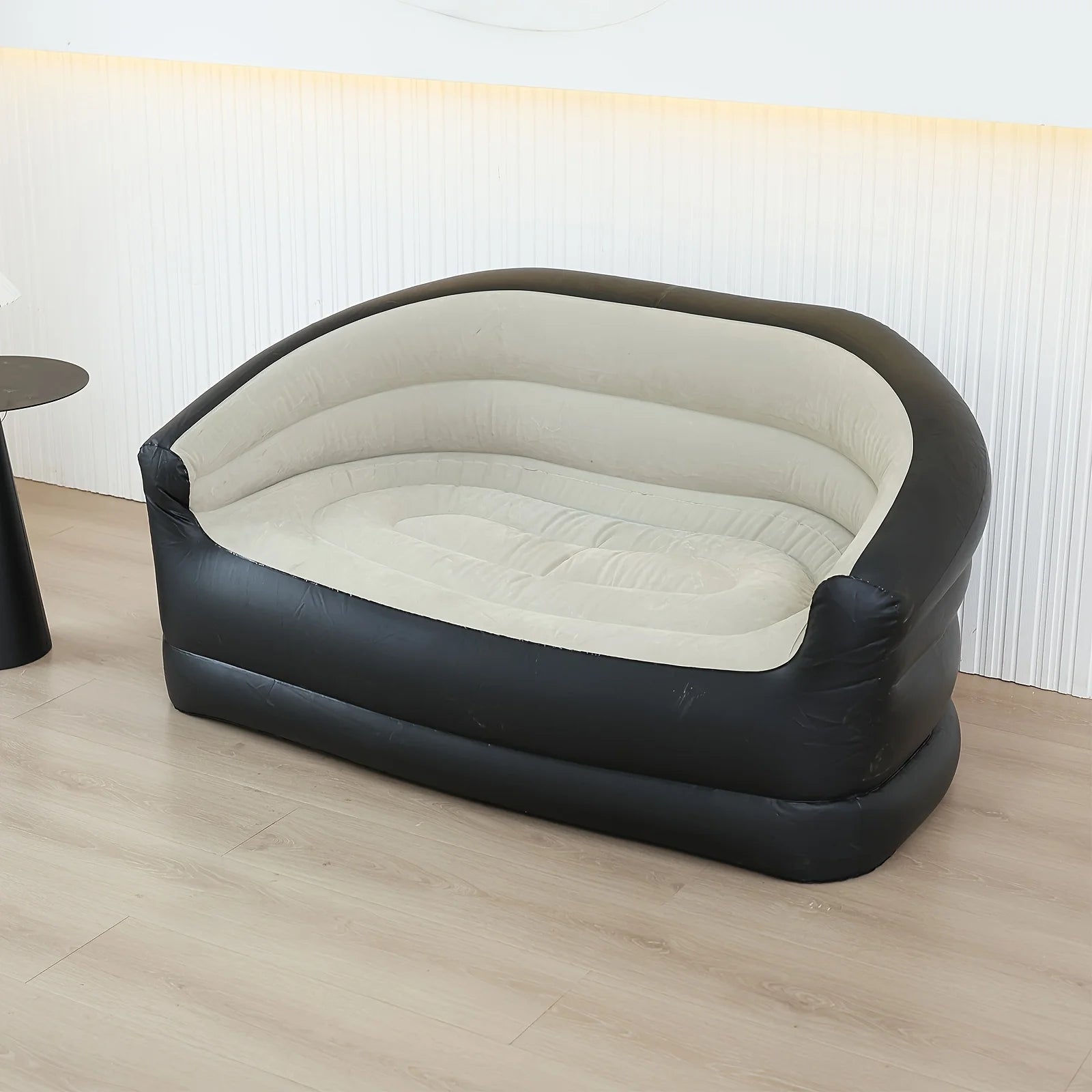 Outdoor inflatable sofa, portable air lounger with pump, portable sofa  adult lazy sofa   bed convenient foldable