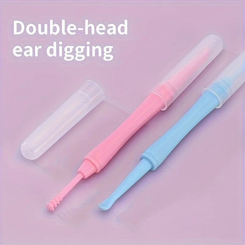 I YAN 14-piece healthcare kit with portable case, includes nail clippers, comb, brushes, ear spoon, ideal for personal grooming.