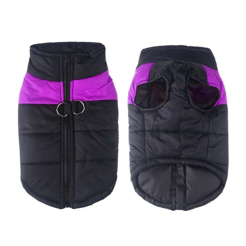 Waterproof Winter Dog Coat – Warm Vest Jacket for Small to Large Dogs