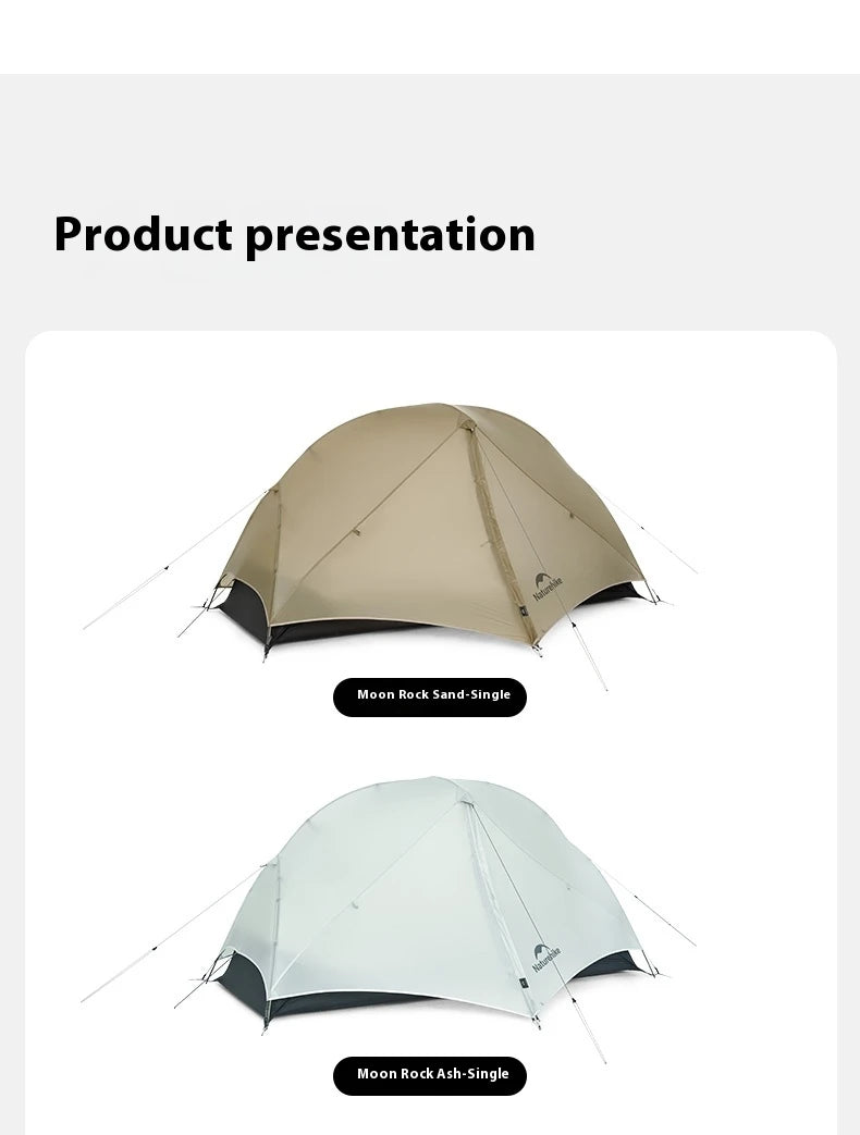 Naturehike 2025 Mongar UL Camping Tent 1-2 People 15D Nylon 3 Season Tent Waterproof Ultralight Portable Outdoor Tent With Mat