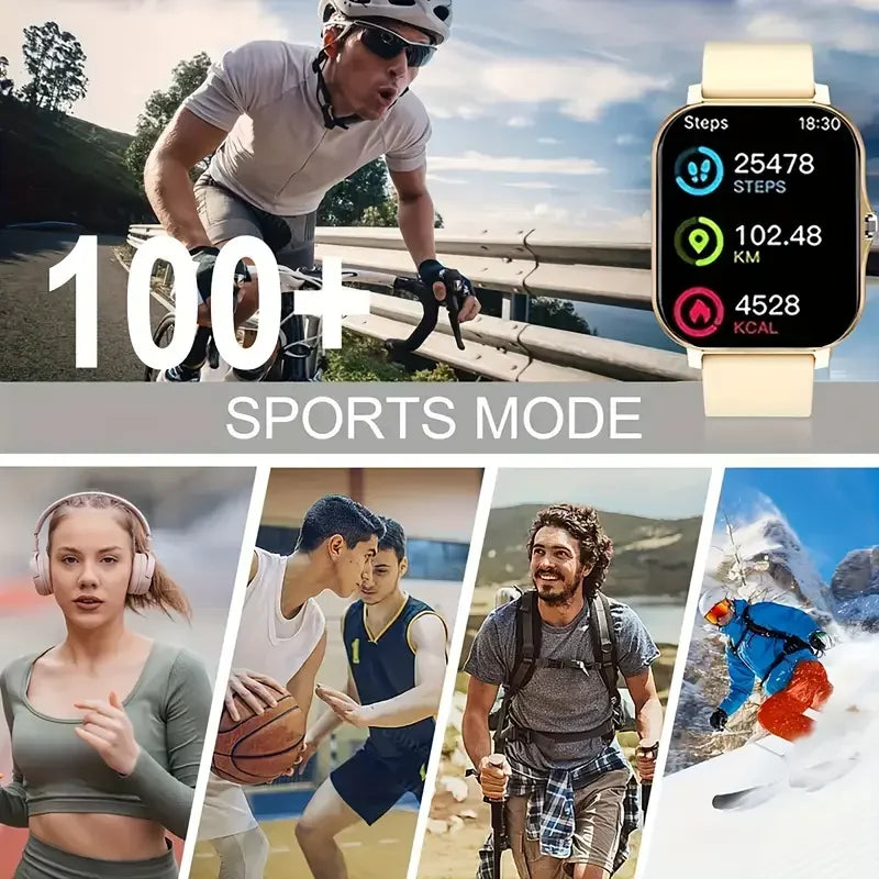 KESHUYOU  Smart Watch Bluetooth Talking Blood Oxygen/Blood Pressure Monitor Smart Watch for Women Men Holiday Gift