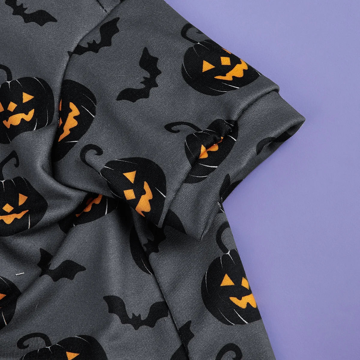 Dog Hoodie Halloween Shirts Clothes Dog Doggy Cool Pumpkin and Bat Pattern  Dog Clothes Dog Sweatshirts Apparel Pet Turtleneck P