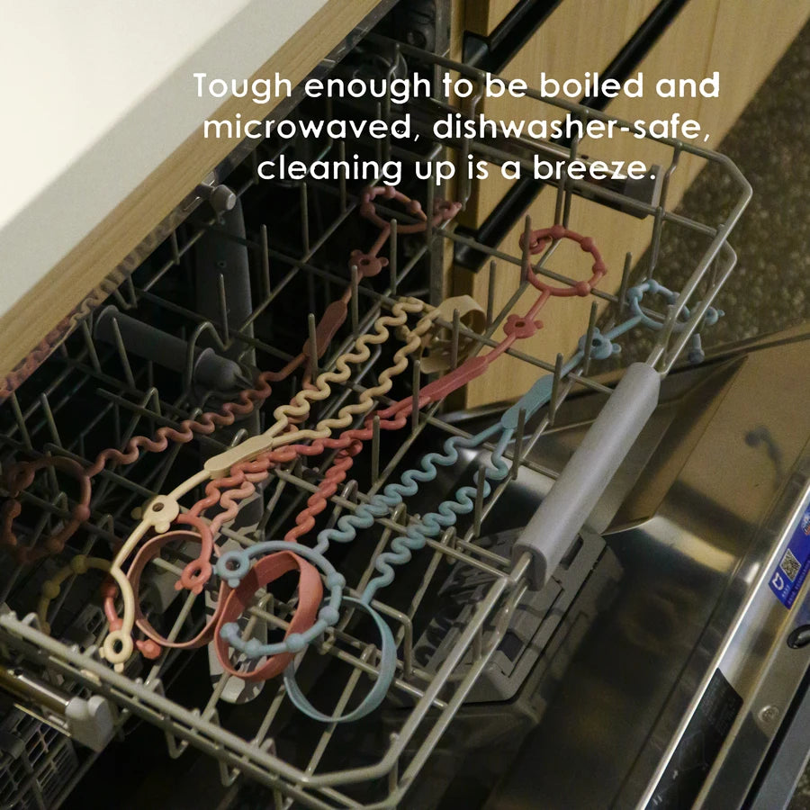 New 1PC Baby Pacifier Chain With 2 Clips Infant Bottle Chain Adjustable Silicone Pacifier Chain Teether Toy Stroller Accessories