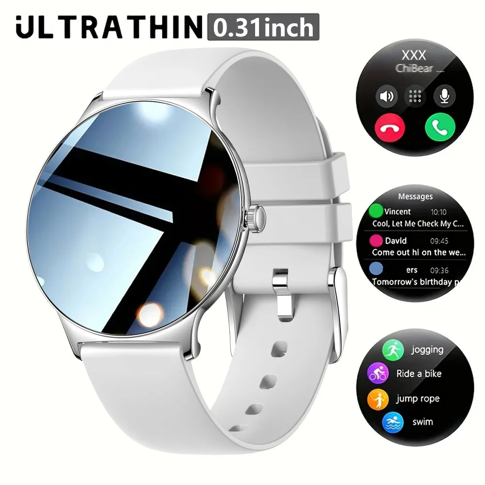 2025 Ultra-thin Durable Women Smart Watch 1.43" Amoled Screen Wireless Call Sports Health Fitness Women Watches For Android iOS