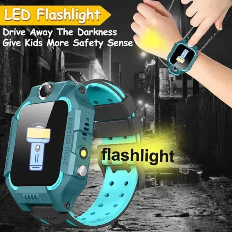 Lenovo Kids Smart Watch Waterproof SOS SIM Card Call GPS – Camera Smartwatch for Boys & Girls iOS Android 2026 - I YAN