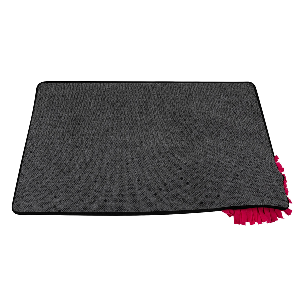 Large fleece dog snuffle mat by I YAN, 70x105cm, interactive puzzle feeding mat for dogs with textured fleece surface.
