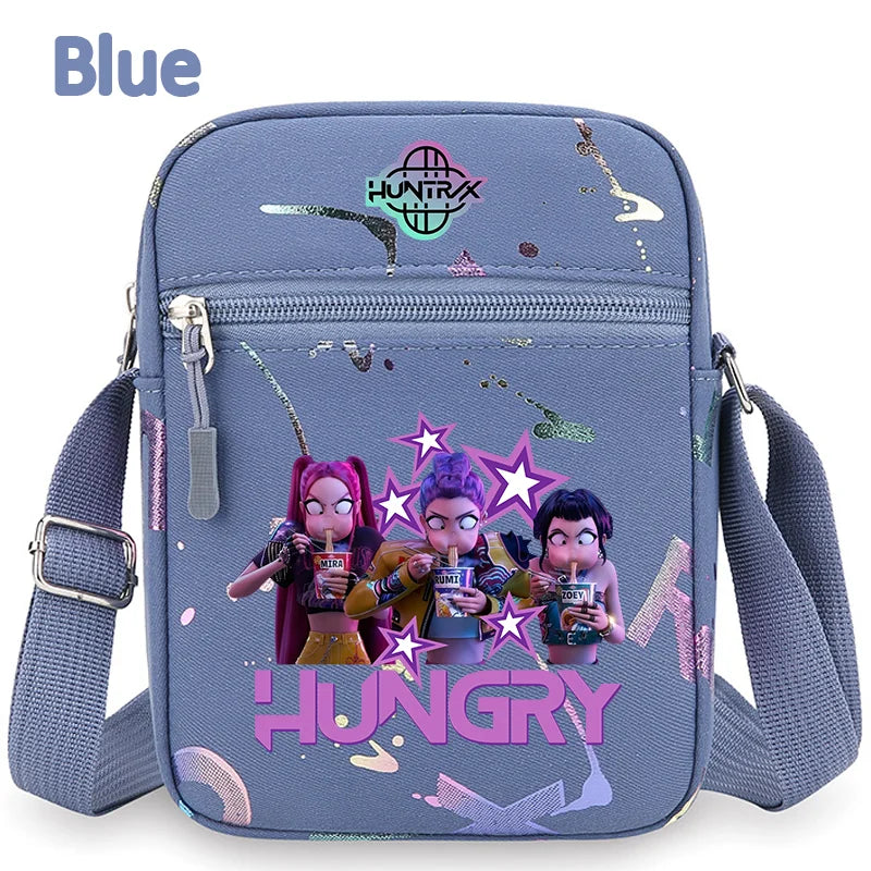 New⭐️KPOP Demon Hunters Crossbody Phone Bag Single Shoulder Pouch Coin Wallet Purse Warriors Handbag Fans Gril Gifts