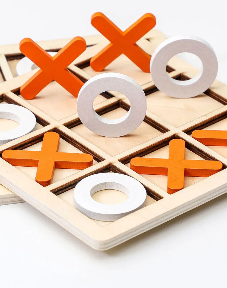 Montessori Wooden Mini Chess Puzzle – Brain Training Game for Kids - I YAN