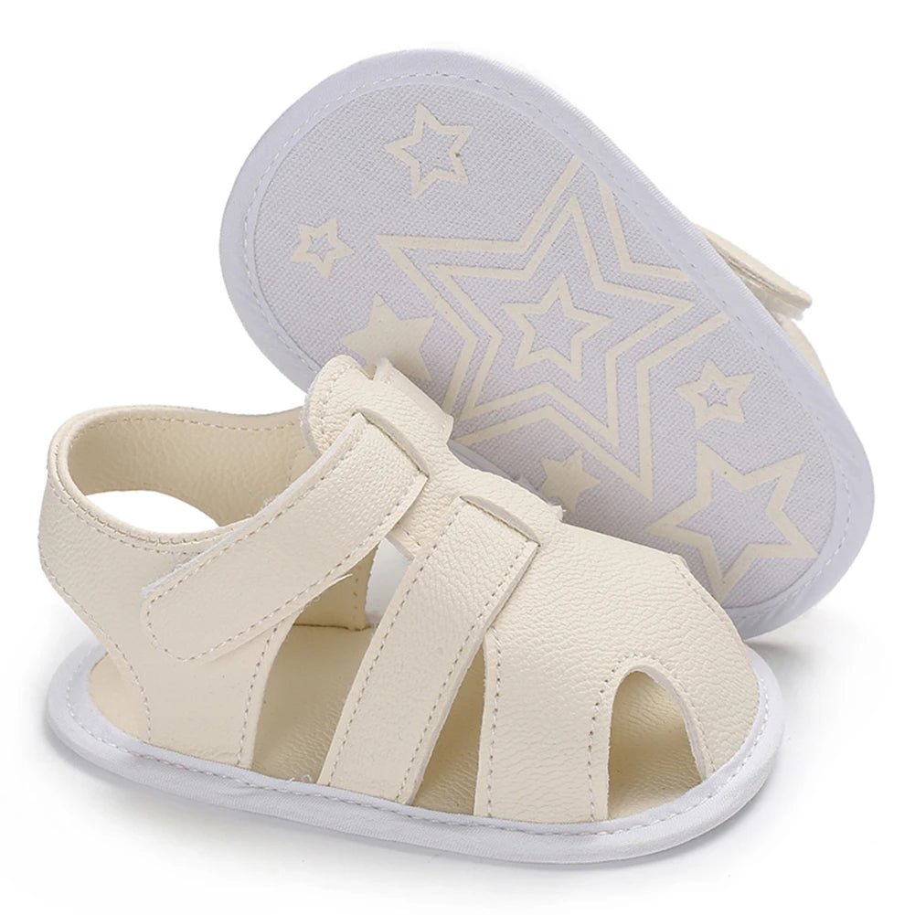 Lightweight breathable infant sandals for boys and girls by I YAN, featuring soft soles for prewalkers and toddlers.
