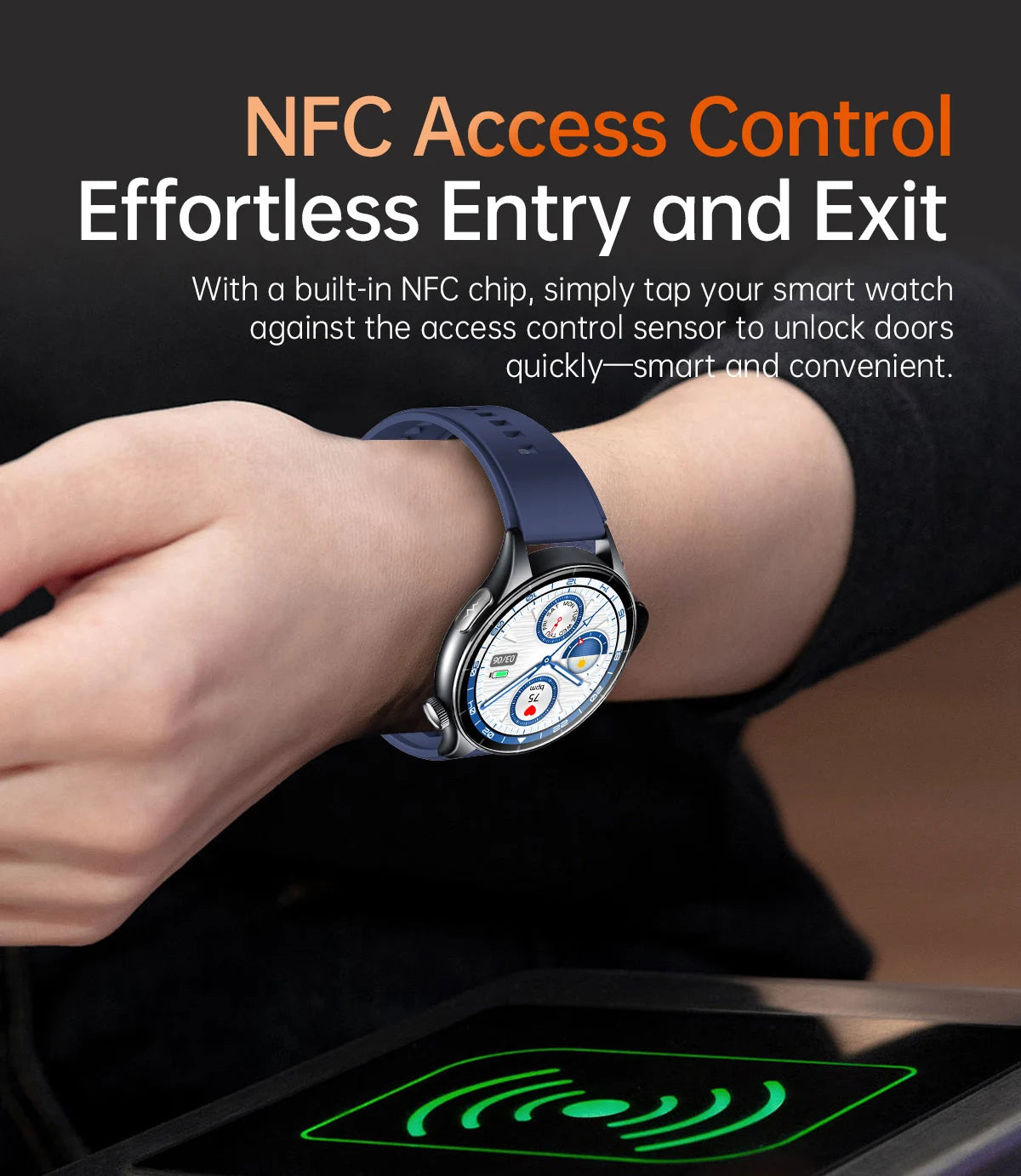 New ECG+PPG Health Diagnosis Smartwatches Men Women Clock Uric Acid Lipid BP Heart rate Tracker NFC Sports Smart Watch IOS