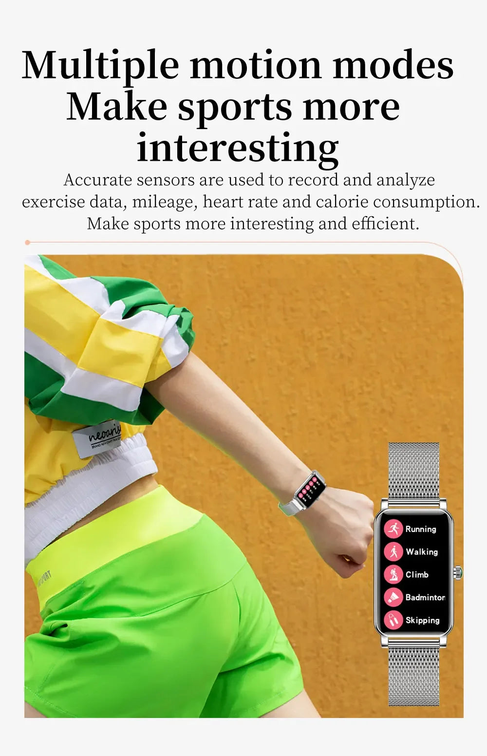Women's Luxury Smartwatches Connect Phone Interactive Music Full Touch Smart Watches Weather Reminder Custom Wallpaper Smartband