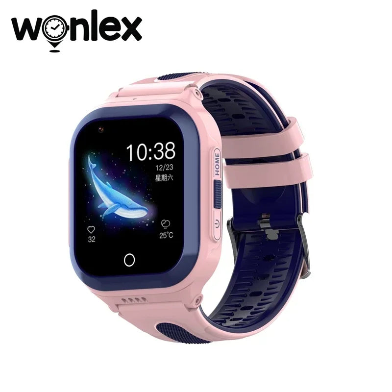Wonlex KT24S 4G Kids Smart Watch GPS WiFi LBS Tracker – Video Camera Voice Chat GEO Fence for Children - I YAN