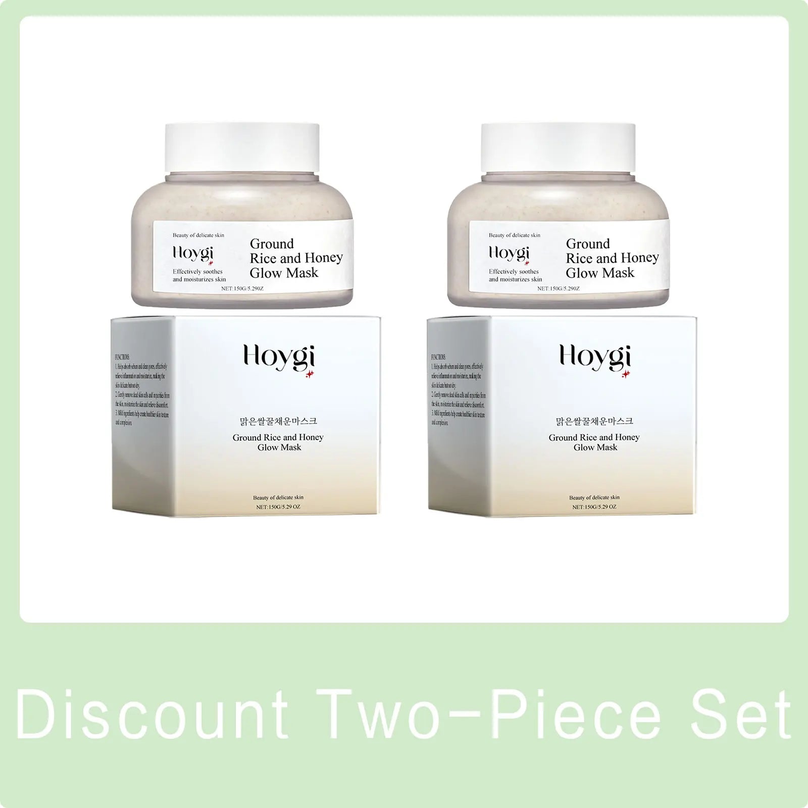 Rice Raw Pulp Mask Replenishment Moisturizing Fade Dark Spot Repair Sensitive Skin Shrink Pore Hydrating Mask Korean Skin Care
