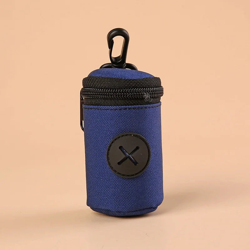 Durable I YAN pet dog poop bags with holder, outdoor waste disposal bags for walks and hikes, easy to carry and use.