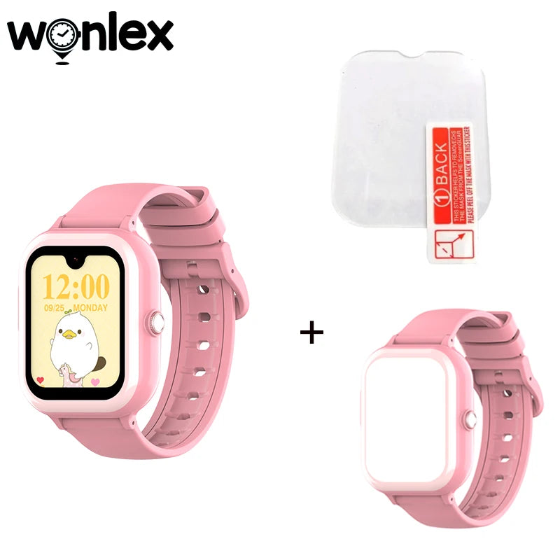 Wonlex KT31 Smart Watch for Children 4G SOS WIFI GPS Tracker AMOLED HD screen Video Call 900mAh Battery Kids SmartWatch Whatsapp