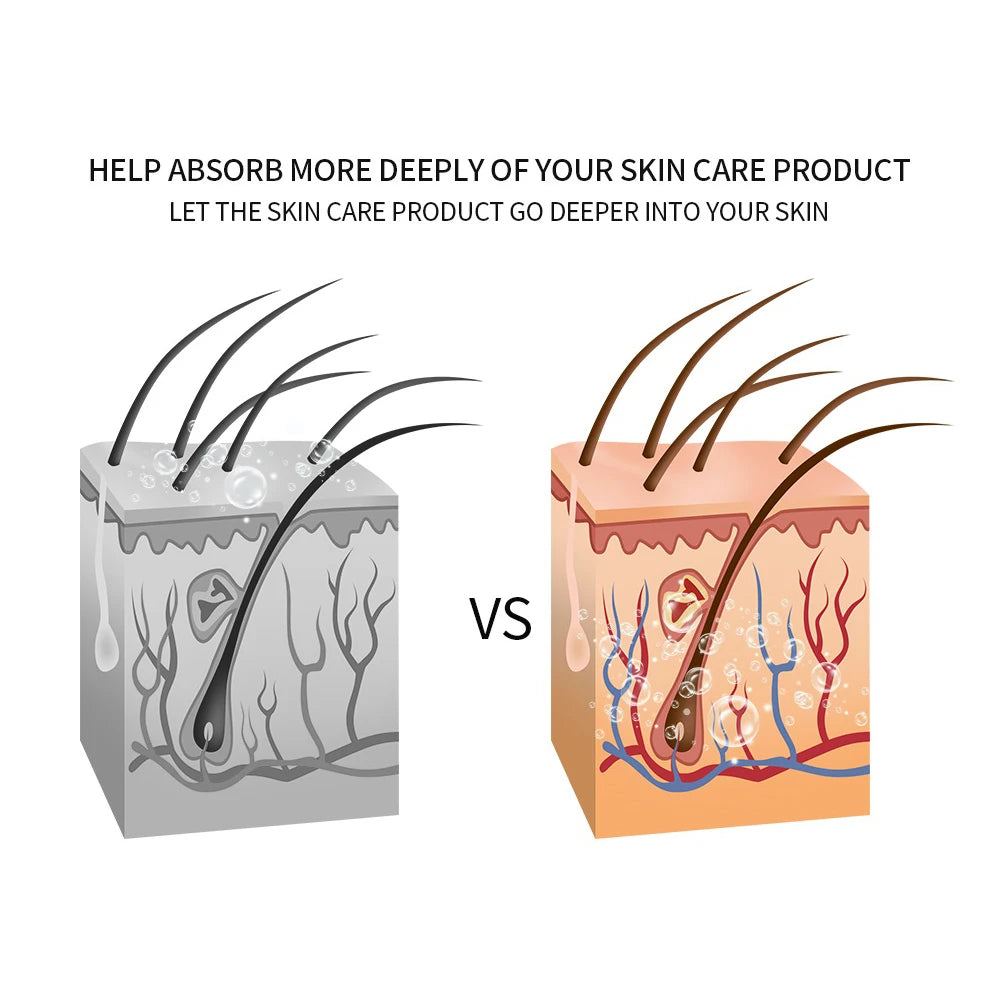 Face Lifting Machine EMS Micro-current Facial Skin Firm Massager LED Photon Rejuvenation Beauty Device