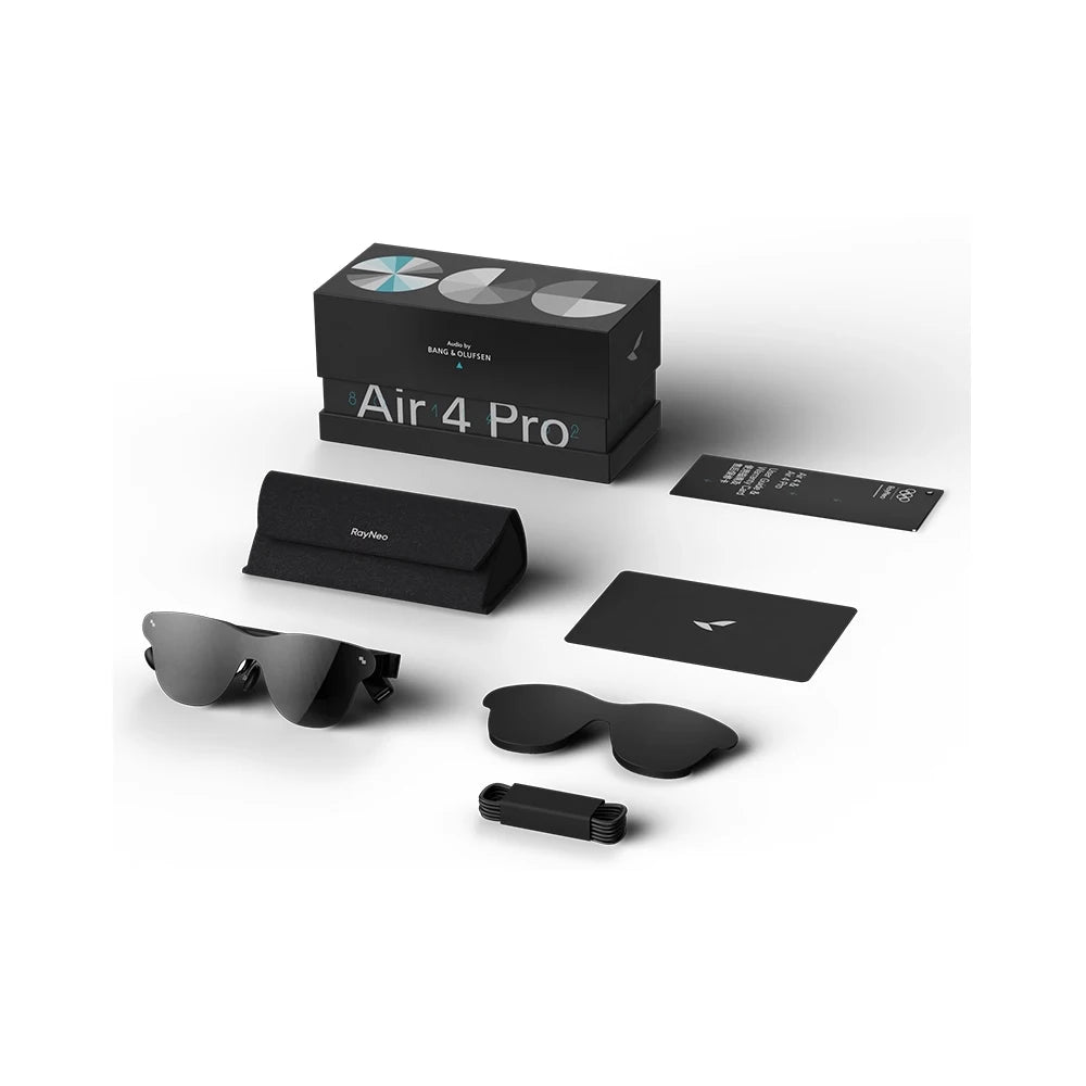  Rayneo Air 4 Pro 3G AR ai vr Glasses IPX-5 Waterproof 4K Video Capture Sound, HDR10 Display, 135" Virtual Screen 3