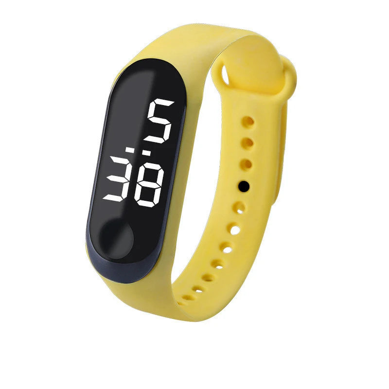 Fashion Digital Children's Watch Touch LED – Waterproof Sport Wristband Bracelet for Girls & Boys - I YAN