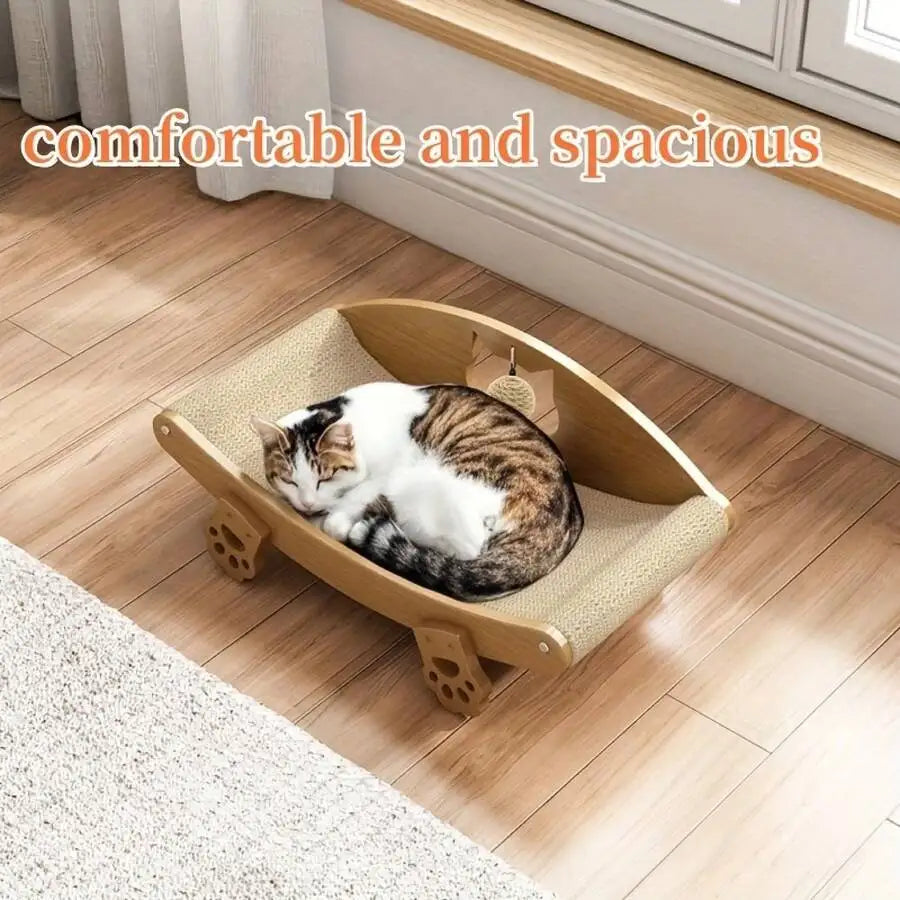 Sisal Scratching Board, Sofa With Sisal Ball Toy, Durable Sofa Suitable Claws, Sisal Scratching Bed Indoor Cats, Scratching