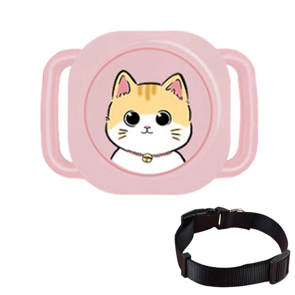 Pet Anti-Lost GPS Tracker BT Real-time Tracking Dog Cat Collar Find Device Anti-Lost GPS Tracker Locator Finder for Dogs Cats