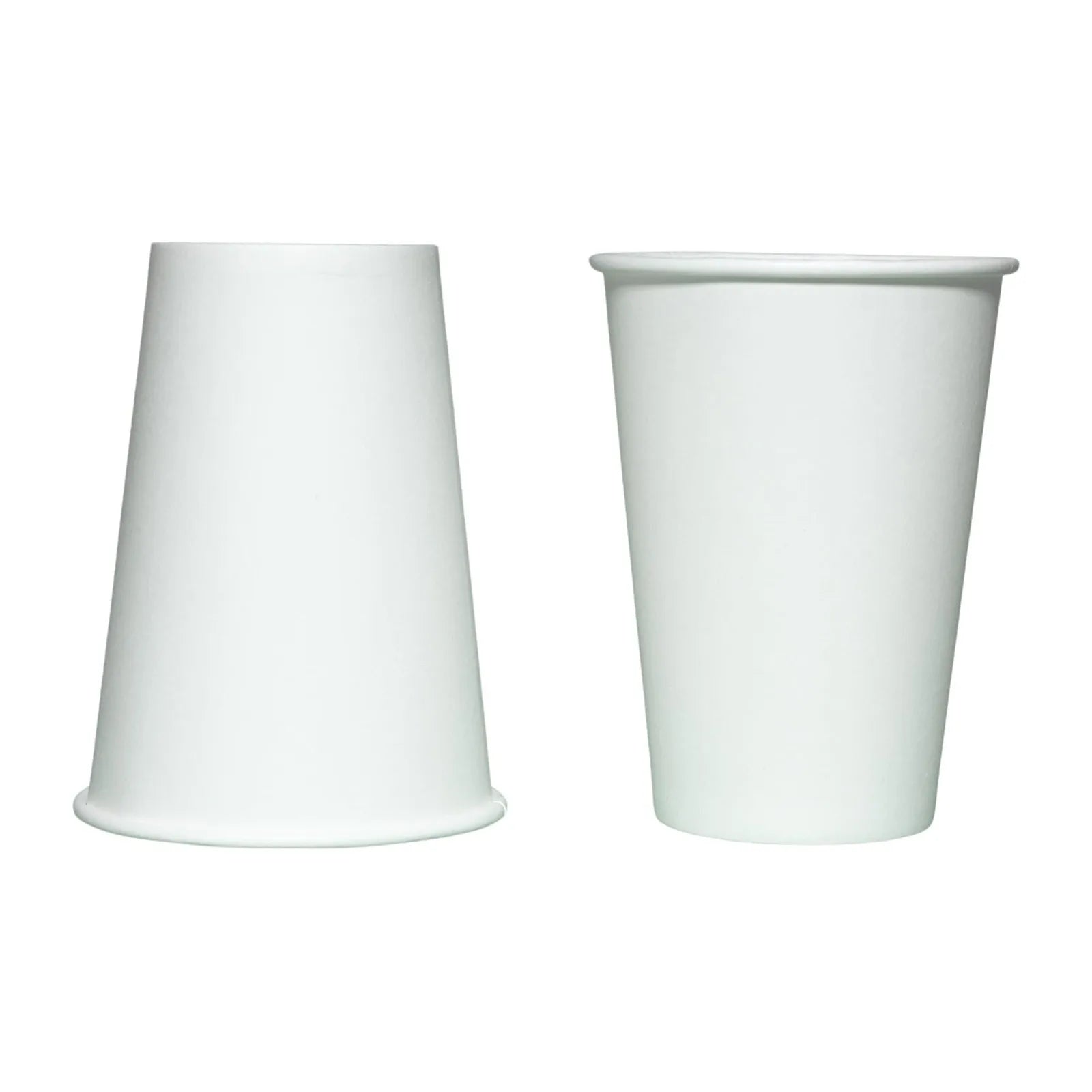 Set of 50/500/1000 disposable paper cups by I YAN, 210ml solid color paper cups for hot drinks and parties.
