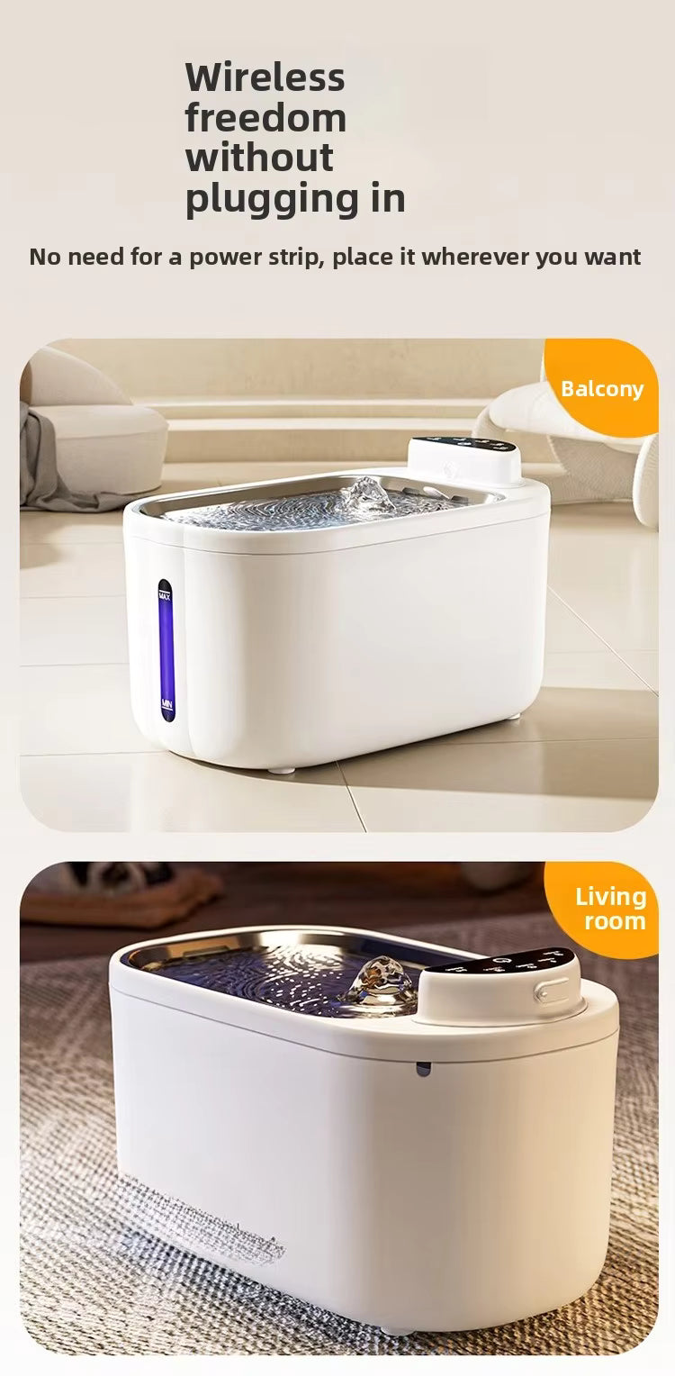 Smart Pet Water Fountain | Ergonomic automatic water fountain with ultra-quiet water circulation system