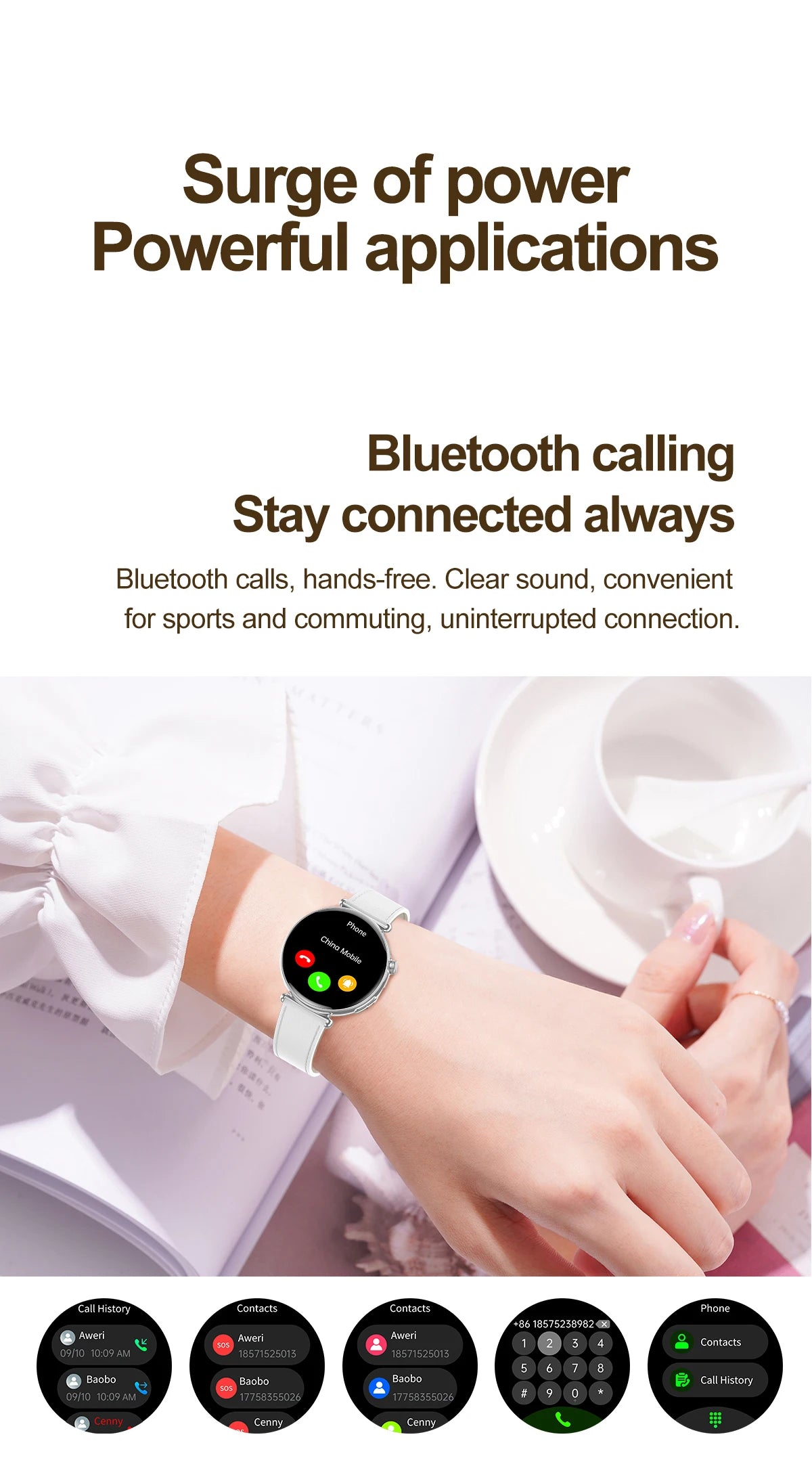 2026 New Women AI Smart Diagnosis Smart Watch HRV+ECG Uric Acid Blood Oxygen Health Monitor IP68 Waterproof Sports Smartwatches