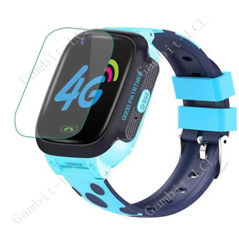 I YAN HD full hydrogel film protective screen cover for Y95H Y95 A36E smart watch, GPS tracker for kids with SOS call feature.
